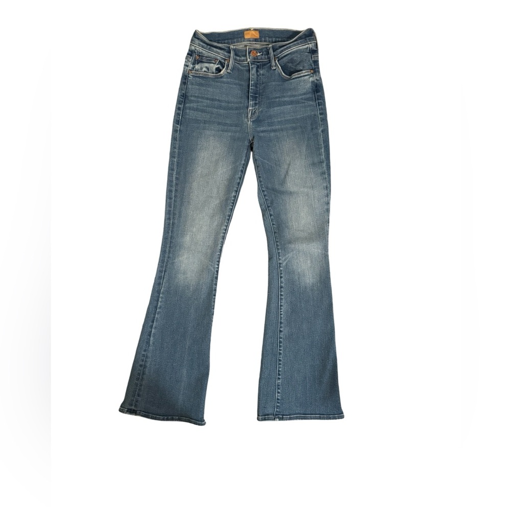 MOTHER Blue Flare Jeans